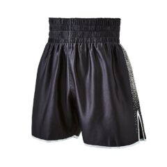 Silver Crystal Covered Handmade Boxing Shorts