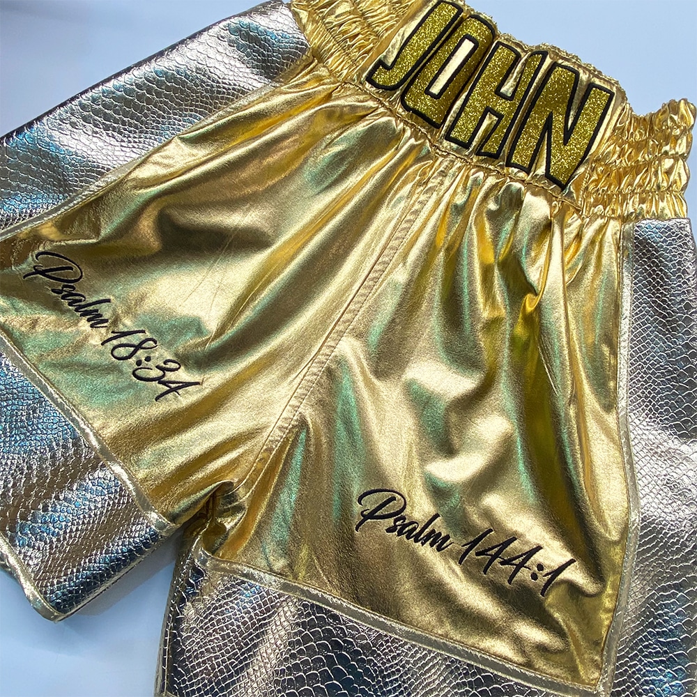 John Dino Front Gold Shorts