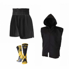 Women's Classic Satin Boxing Kit Bundle
