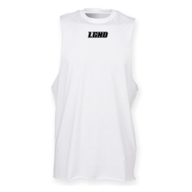 LGND Conquest White Boxing Gym Vest