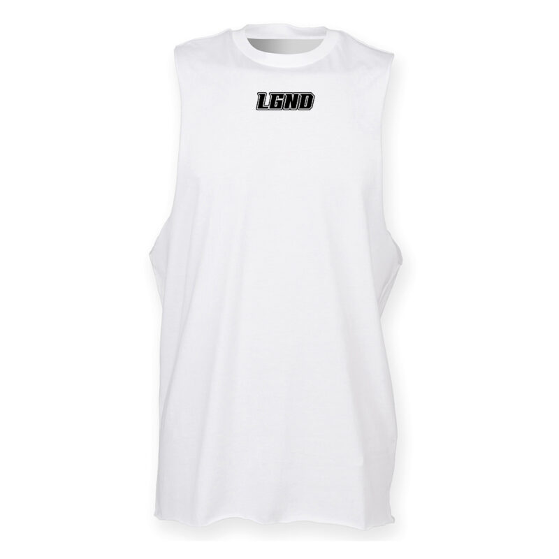 LGND Conquest White Boxing Gym Vest