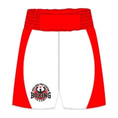 Womens Moss Side Fire Station Red & White Boxing Short