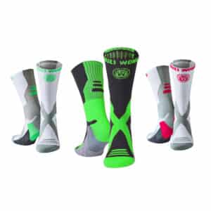 X-Sole Neon Boxing Socks 3 Pack Bundle