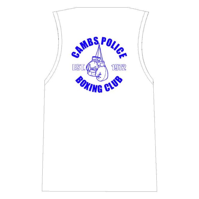 Cambs Police Boxing Club Vest
