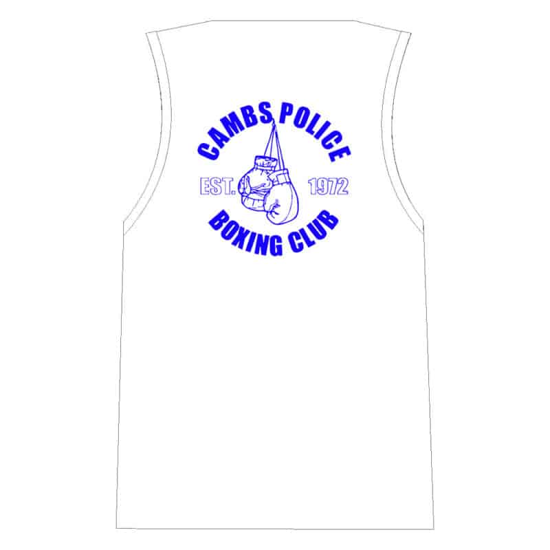 Cambs Police Boxing Club Vest