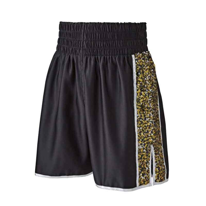 Glitz Gold Sequin Boxing Shorts