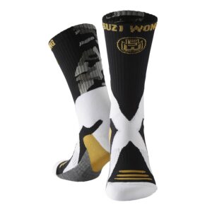 Suzi Wong Camo Limited Edition Black and White Boxing Socks