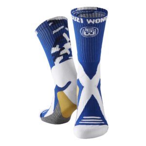 Suzi Wong Camo Limited Edition Blue and White Boxing Socks