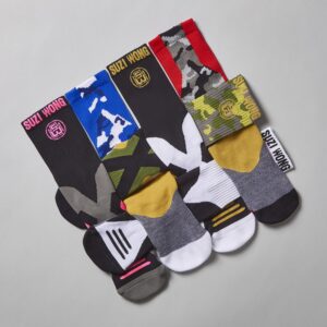 Suzi Wong Camo Limited Edition Boxing Socks