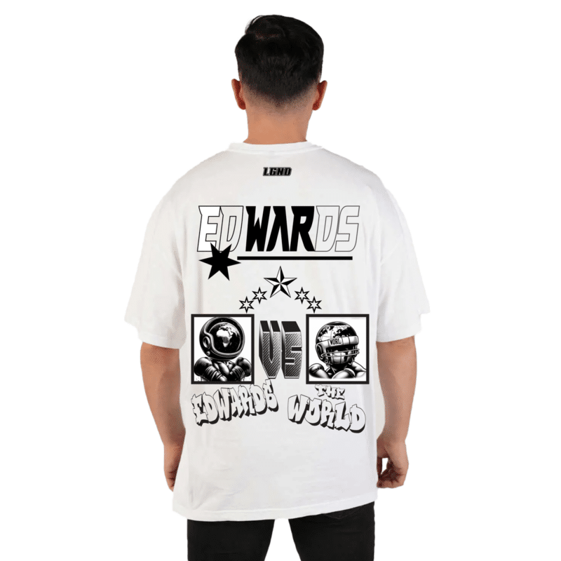 Edwards vs The World - LGND Oversized White T-Shirt