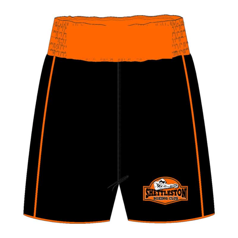 Shettleston ABC Boxing Shorts Front