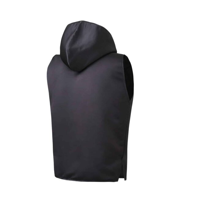 Black Satin Boxing Ring Jacket