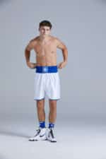 Mens SW Contrast Blue Amatuer Boxing Shorts