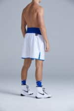 Mens SW Contrast Blue Customisable Boxing Shorts