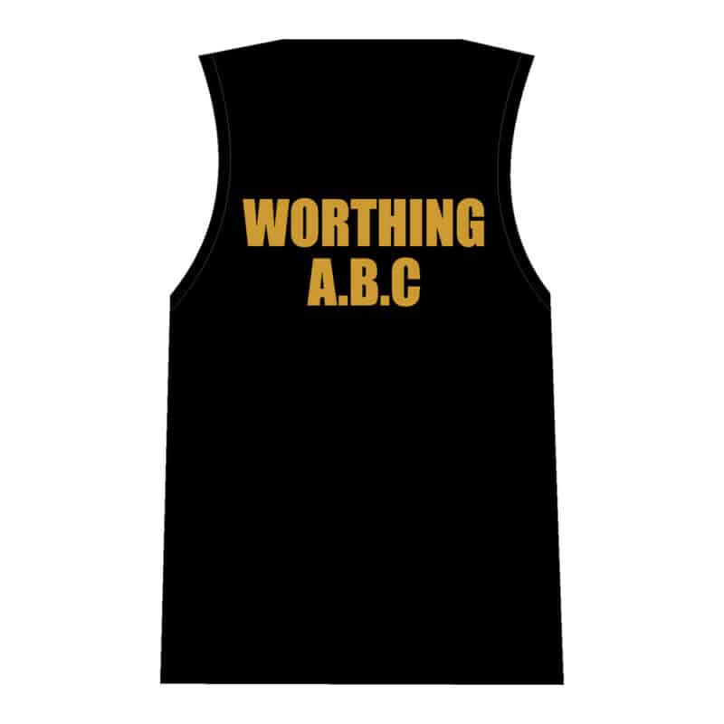 Worthing ABC Boxing Vest - Back