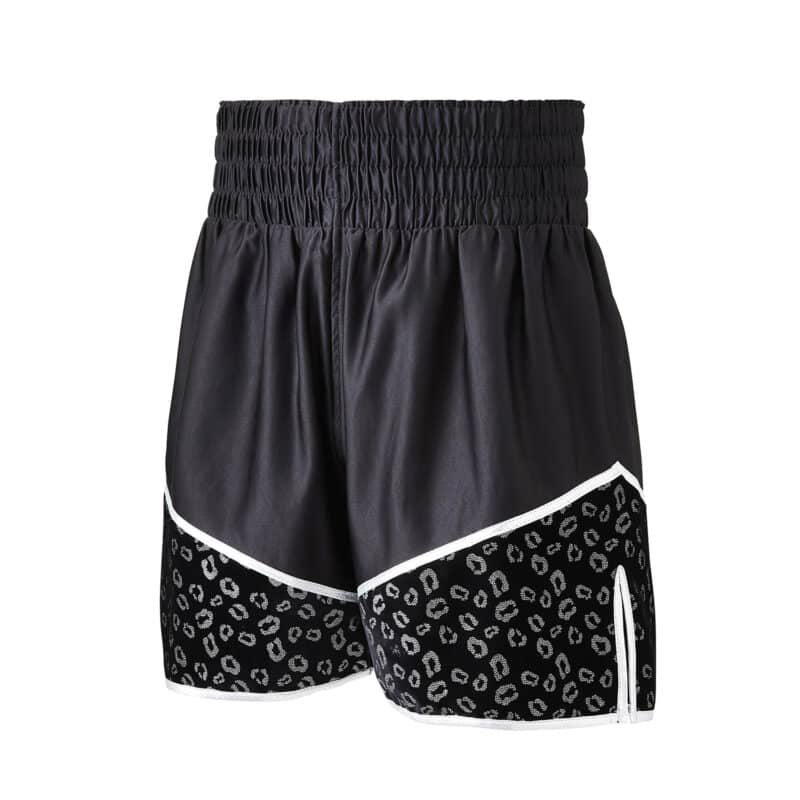 Crusade Black & Silver Boxing Shorts