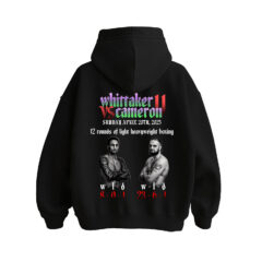 Liam Cameron vs Ben Whittaker Hoodie Back