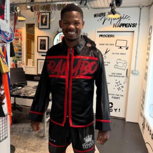Ramtin Custom Boxing Kit by Suzi Wong