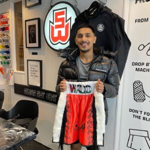 Walid A786 Custom Boxing Kit made by Suzi Wong