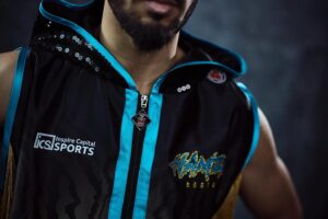 Introducing Our Iconic SW Logo on Bespoke Fightwear Zips Custom Boxing Kit by Suzi Wong