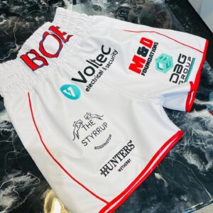 Danny Hughes Custom Boxing Kit made by Suzi Wong
