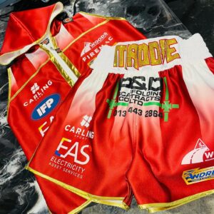Lee McGregor Custom Boxing Kit made by Suzi Wong