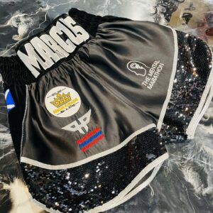 Marcus Scott Amateur Custom Boxing Kit made by Suzi Wong
