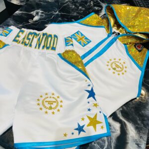 Frank Eastwood Amateur Custom Boxing Kit made by Suzi Wong