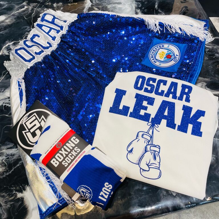 Oscar Amateur Custom Boxing Kit made by Suzi Wong