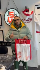 Zelfa Custom Boxing Shorts