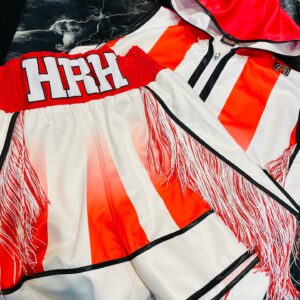 Adam Hepple Amateur Custom Boxing Kit made by Suzi Wong