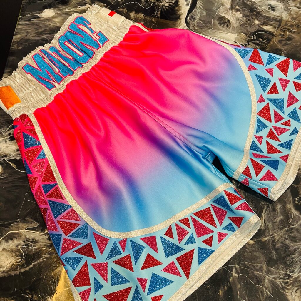 Huey Malone Custom Boxing Kit made by Suzi Wong