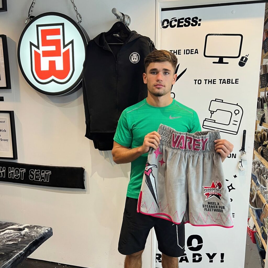 Thomas Varey Custom Boxing Kit made by Suzi Wong