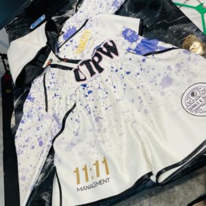Gemma Richardson Custom Boxing Kit made by Suzi Wong