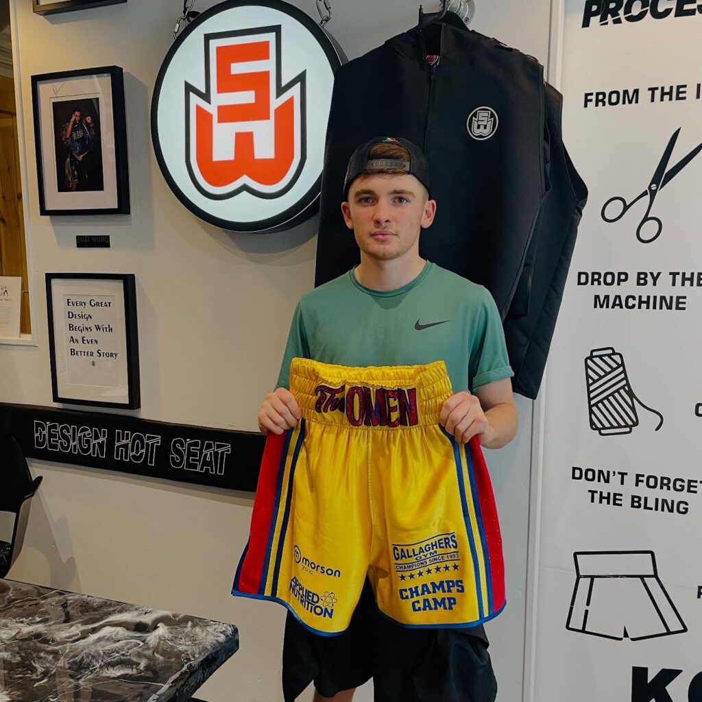 Tallon Custom Boxing Kit made by Suzi Wong