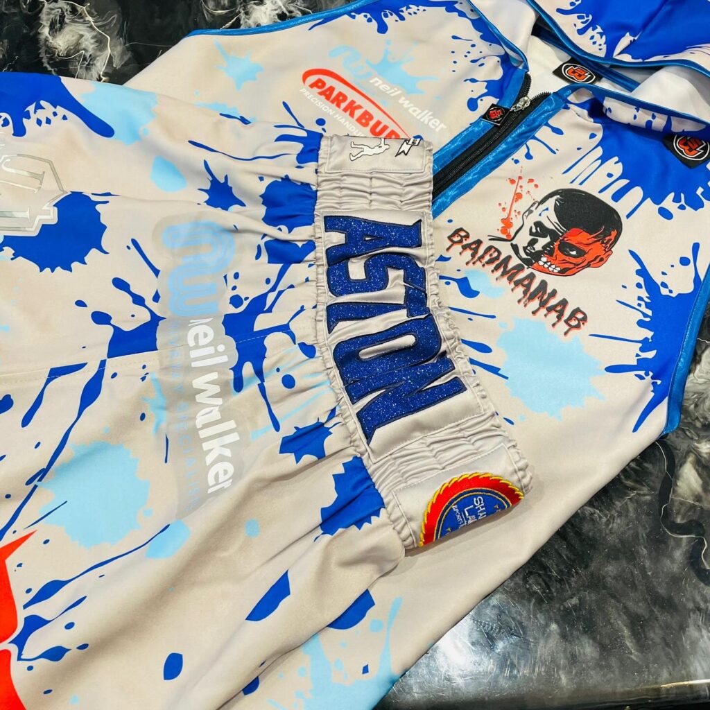 Aston Brown Custom Boxing Kit made by Suzi Wong