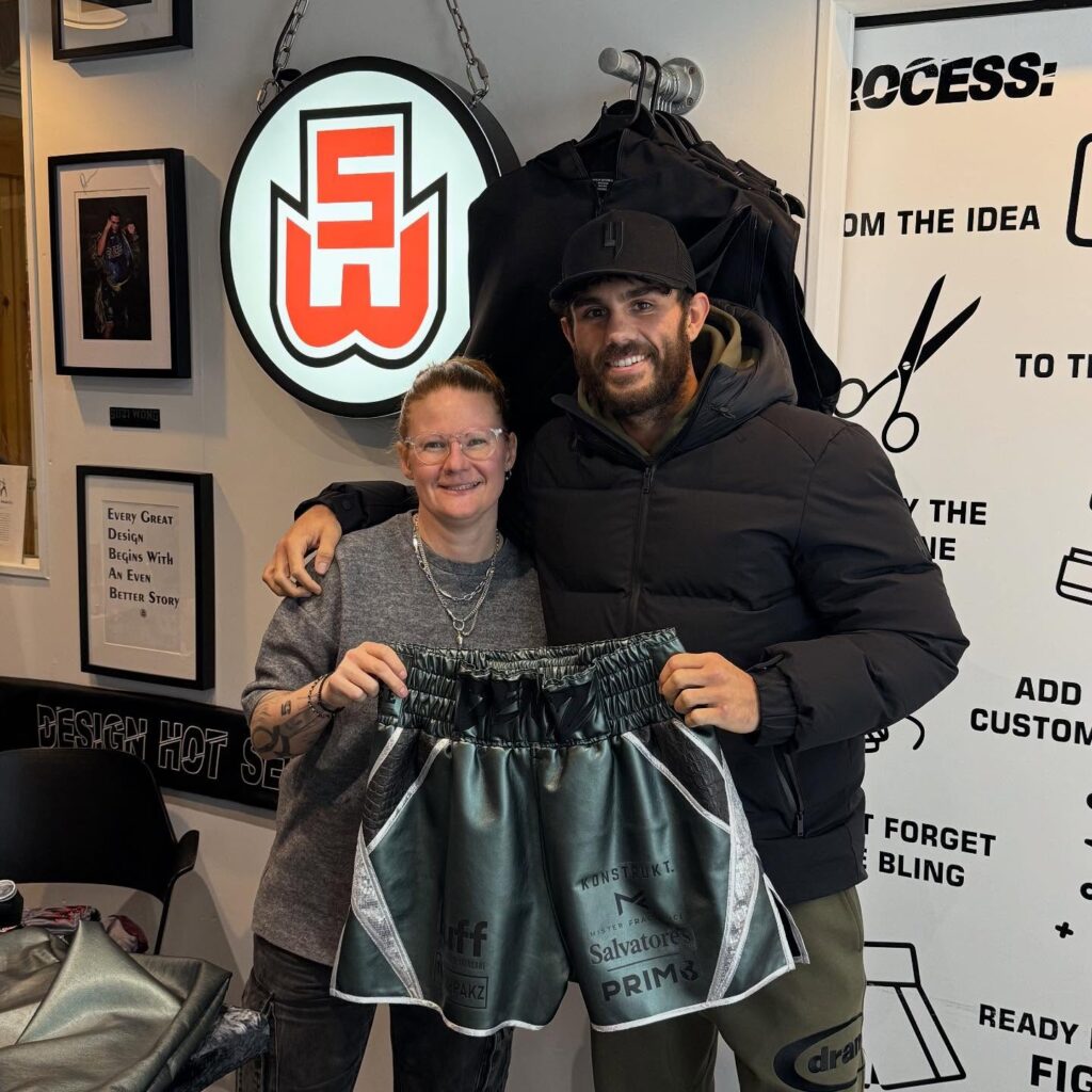 Billy Deniz Custom Boxing Kit made by Suzi Wong