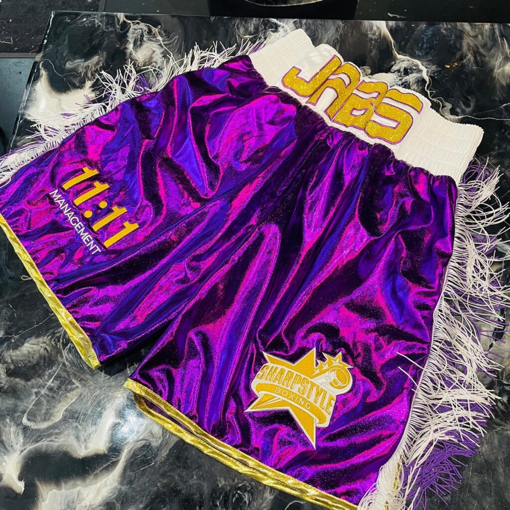 Jake Abrol Custom Boxing Kit made by Suzi Wong