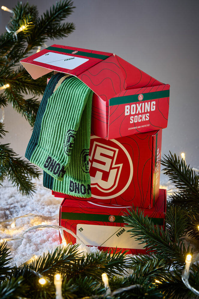 Suzi Wong Christmas Socks in Gift Box