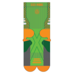 St Patrick's Day Boxing Socks mockup