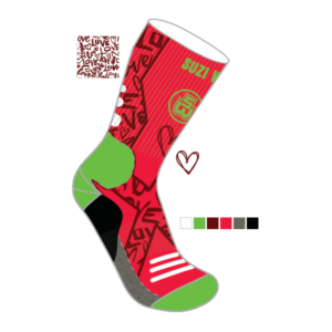 Valentine's Day Boxing Sock