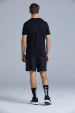 LGND Black training shorts back