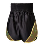 Destruction Black and Gold Customisable Boxing Shorts