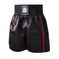 Strike Amateur Boxing Shorts Black & Red