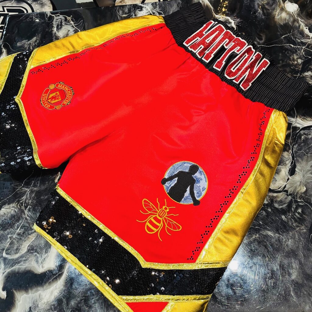 Jack Hatton Custom Boxing Kit made by Suzi Wong