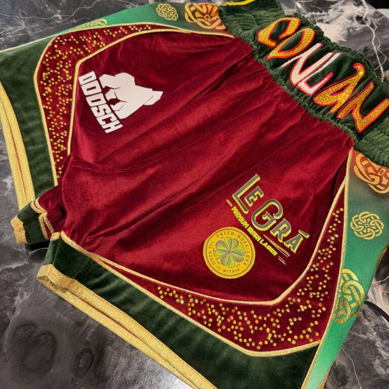 Michael Conlan Custom Boxing Kit made by Suzi Wong