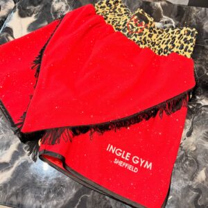 Red Johnson Custom Boxing Kit made by Suzi Wong