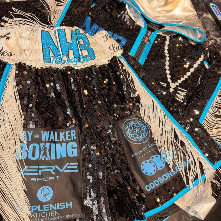 Nelson Custom Boxing Kit made by Suzi Wong