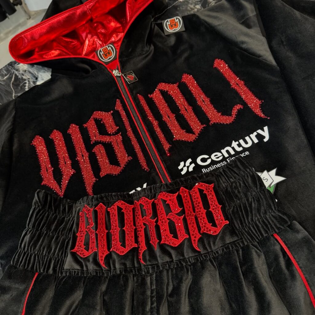 Giorgio Visioli Custom Boxing Kit made by Suzi Wong