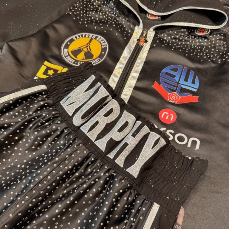 Alex Murphy Custom Boxing Kit made by Suzi Wong